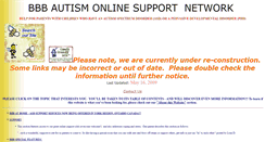 Desktop Screenshot of bbbautism.com